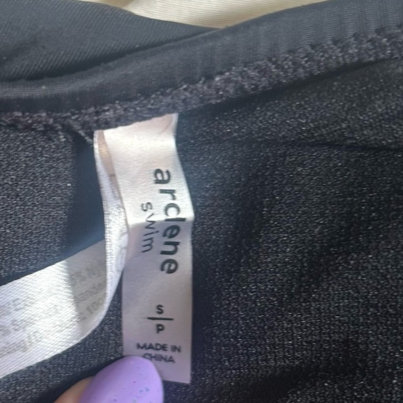 Womens Small Ardene Black Cheeky Swimsuit Bottoms - Picture 3 of 3